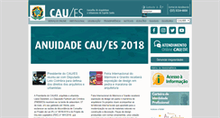 Desktop Screenshot of caues.org.br